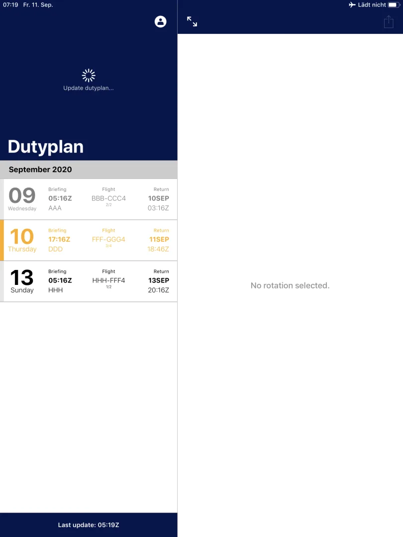 CheckIn screenshot 2