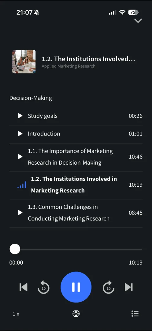 IU Learn screenshot 3