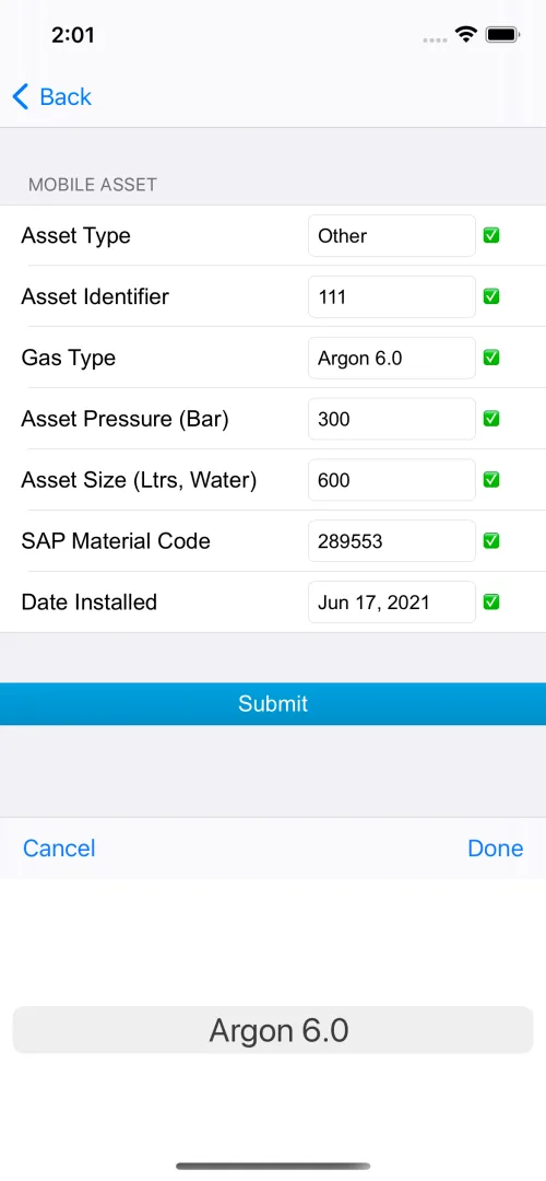 Linde Installation App screenshot 2