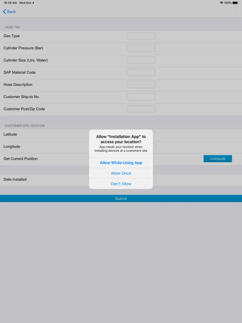 Linde Installation App screenshot 4