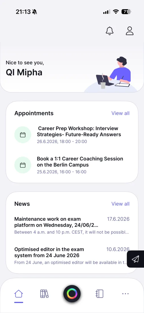 IU myCampus screenshot 1