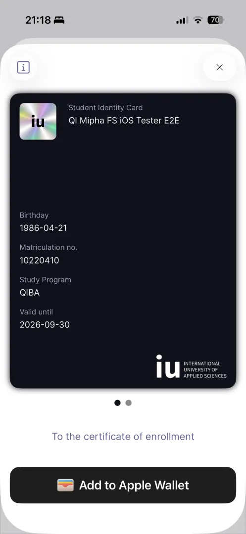 IU myCampus screenshot 8