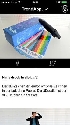 TrendApp screenshot 2